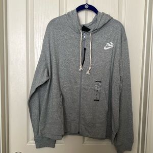 Brand New With Tags Grey Nike Hoodie 2X Plus Size